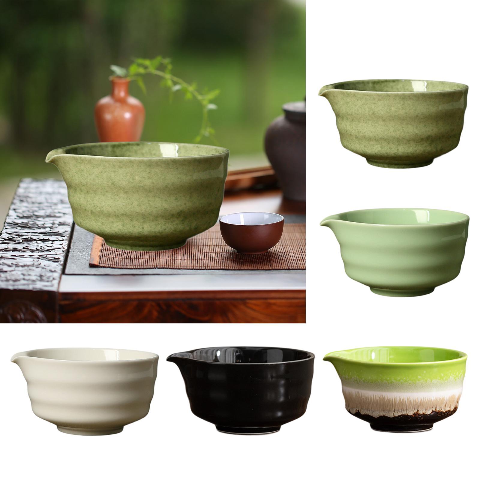 Japanese Tea - Ciotola Matcha in ceramica con beccuccio