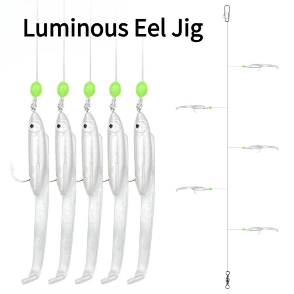 Furoshiki - 1 Set di Esche Morbide Luminose