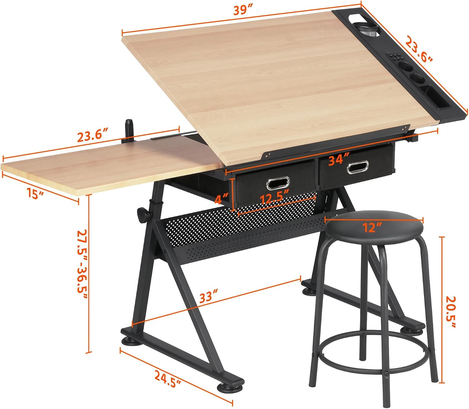Tavolo da Disegno Regolabile c - Matcha recensione e prezzo