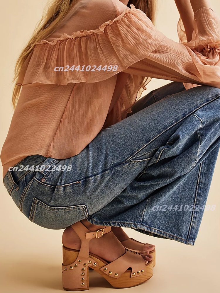 Sandali da donna con tacco gro - Geta Wooden Sandal recensione e prezzo