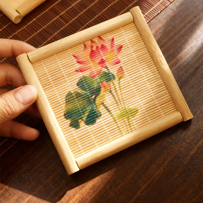 Set di 5 Sottobicchieri in Bam - Japanese Tea recensione e prezzo